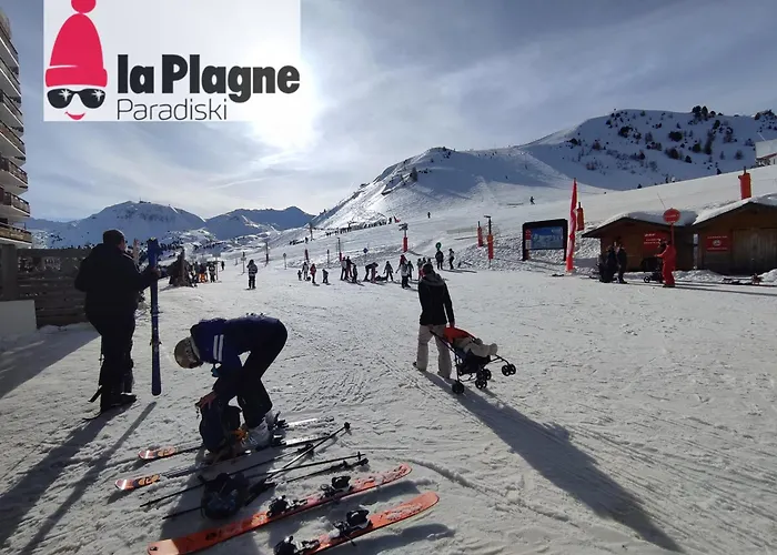 Apartmán Cosy 2100m Pied Des Pistes-direct To Slopes-ski In Out-la Plagne Aime 2000 *