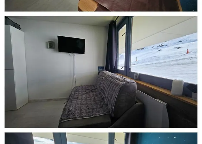 Apartmán Cosy 2100m Pied Des Pistes-direct To Slopes-ski In Out-la Plagne Aime 2000 *