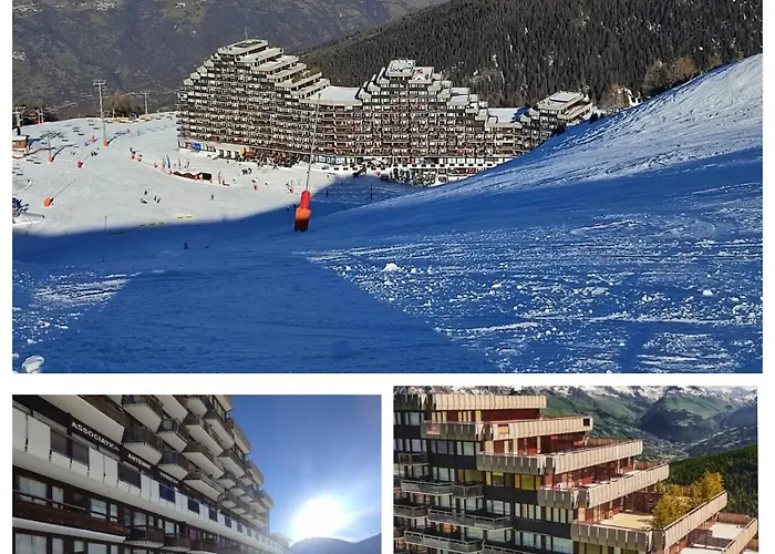 Cosy 2100m Pied Des Pistes-direct To Slopes-ski In Out-la Plagne Aime 2000 Apartmán