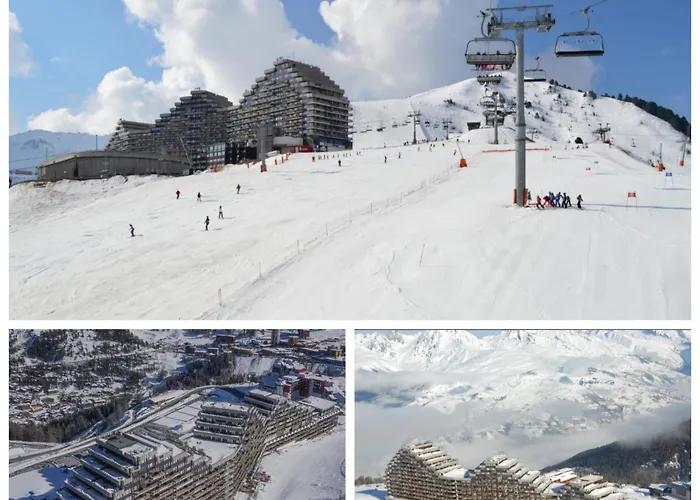 Cosy 2100m Pied Des Pistes-direct To Slopes-ski In Out-la Plagne Aime 2000