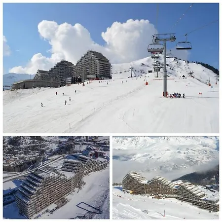 Appartement Cosy 2100m Pied Des Pistes-direct To Slopes-ski In Out-la Plagne Aime 2000 La Plagne