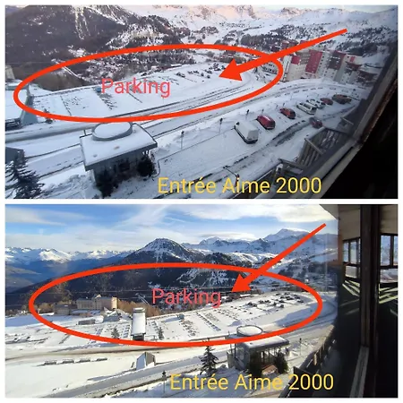 شقة Cosy 2100m Pied Des Pistes-direct To Slopes-ski In Out-la Plagne Aime 2000