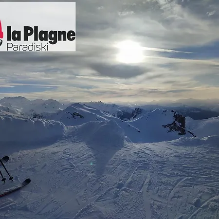 Cosy 2100m Pied Des Pistes-direct To Slopes-ski In Out-la Plagne Aime 2000 Appartement
