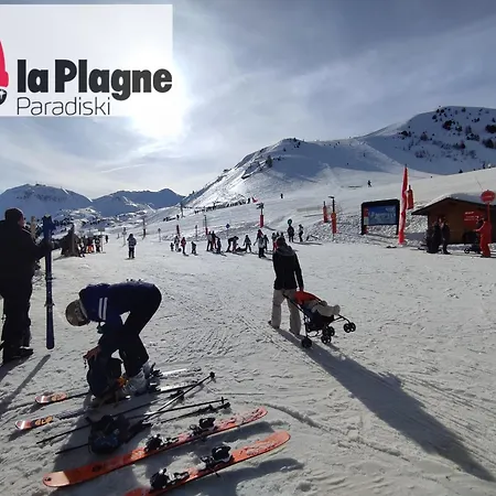 Appartement Cosy 2100m Pied Des Pistes-direct To Slopes-ski In Out-la Plagne Aime 2000 *