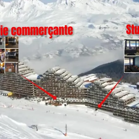 Διαμέρισμα Cosy 2100m Pied Des Pistes-direct To Slopes-ski In Out-la Plagne Aime 2000 *