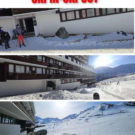 Cosy 2100m Pied Des Pistes-direct To Slopes-ski In Out-la Plagne Aime 2000 Διαμέρισμα *