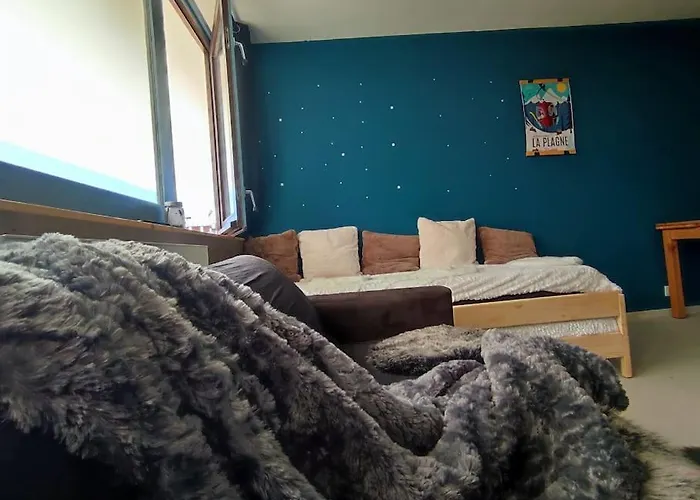 Appartamento Cosy 2100m Pied Des Pistes-direct To Slopes-ski In Out-la Plagne Aime 2000 La Plagne