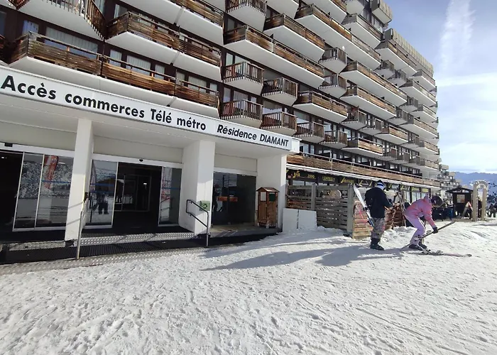 Cosy 2100m Pied Des Pistes-direct To Slopes-ski In Out-la Plagne Aime 2000 Appartamento *