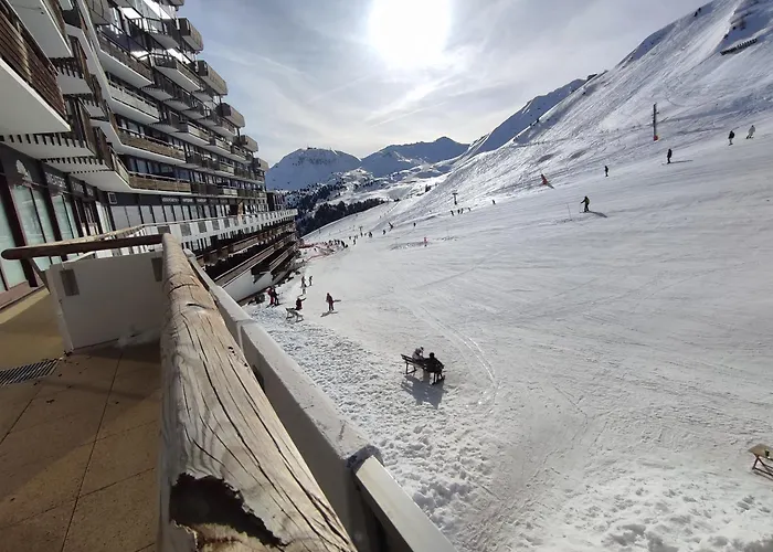 Cosy 2100m Pied Des Pistes-direct To Slopes-ski In Out-la Plagne Aime 2000 Apartman