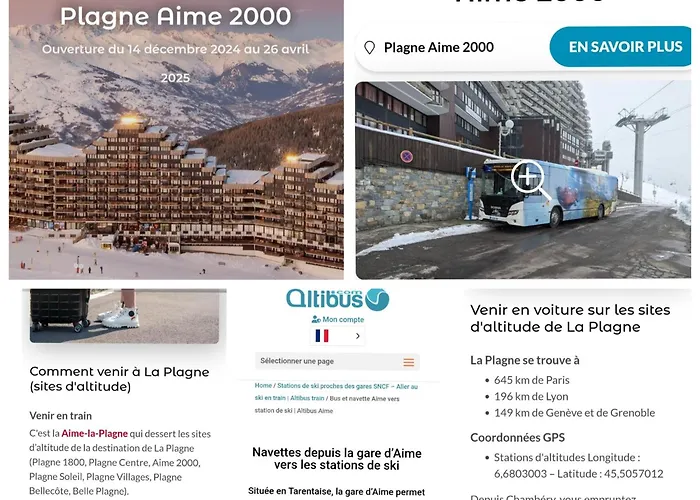 Appartamento Cosy 2100m Pied Des Pistes-direct To Slopes-ski In Out-la Plagne Aime 2000