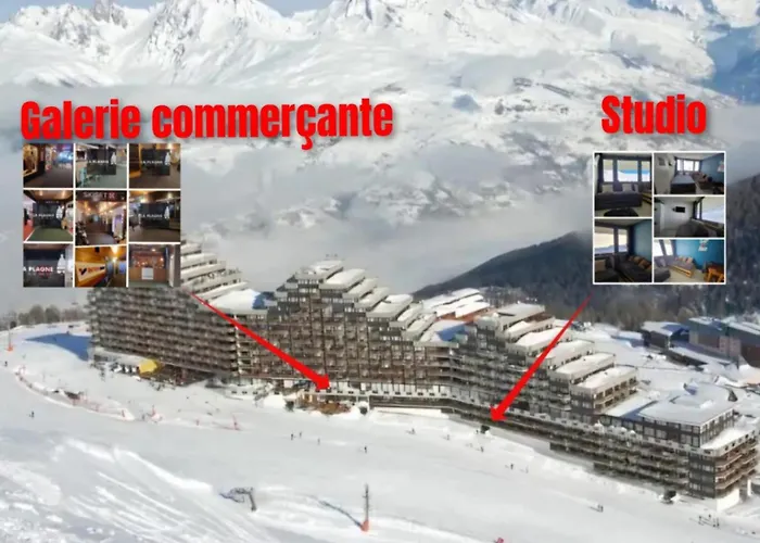 Appartamento Cosy 2100m Pied Des Pistes-direct To Slopes-ski In Out-la Plagne Aime 2000 *
