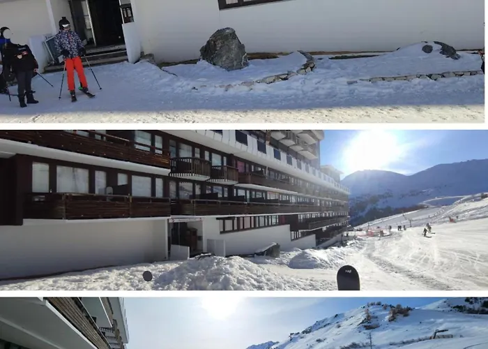 Cosy 2100m Pied Des Pistes-direct To Slopes-ski In Out-la Plagne Aime 2000 Appartamento *